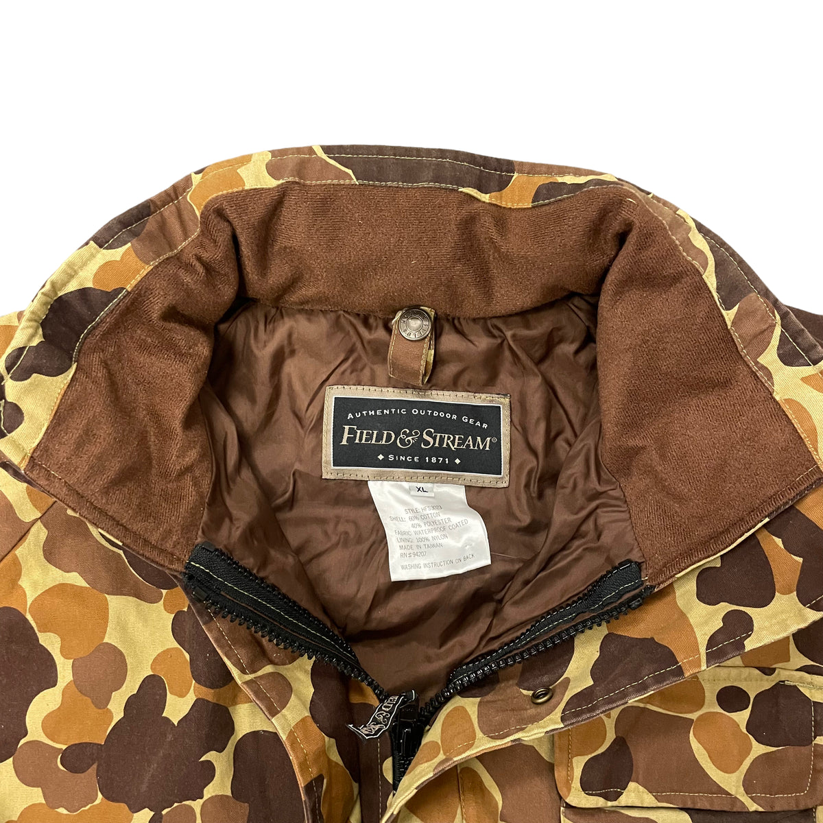 2000's Field & Stream Camo Jacket Cool Loots