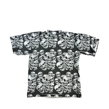 Load image into Gallery viewer, 90’s Skull Pile All Over Print T-shirt
