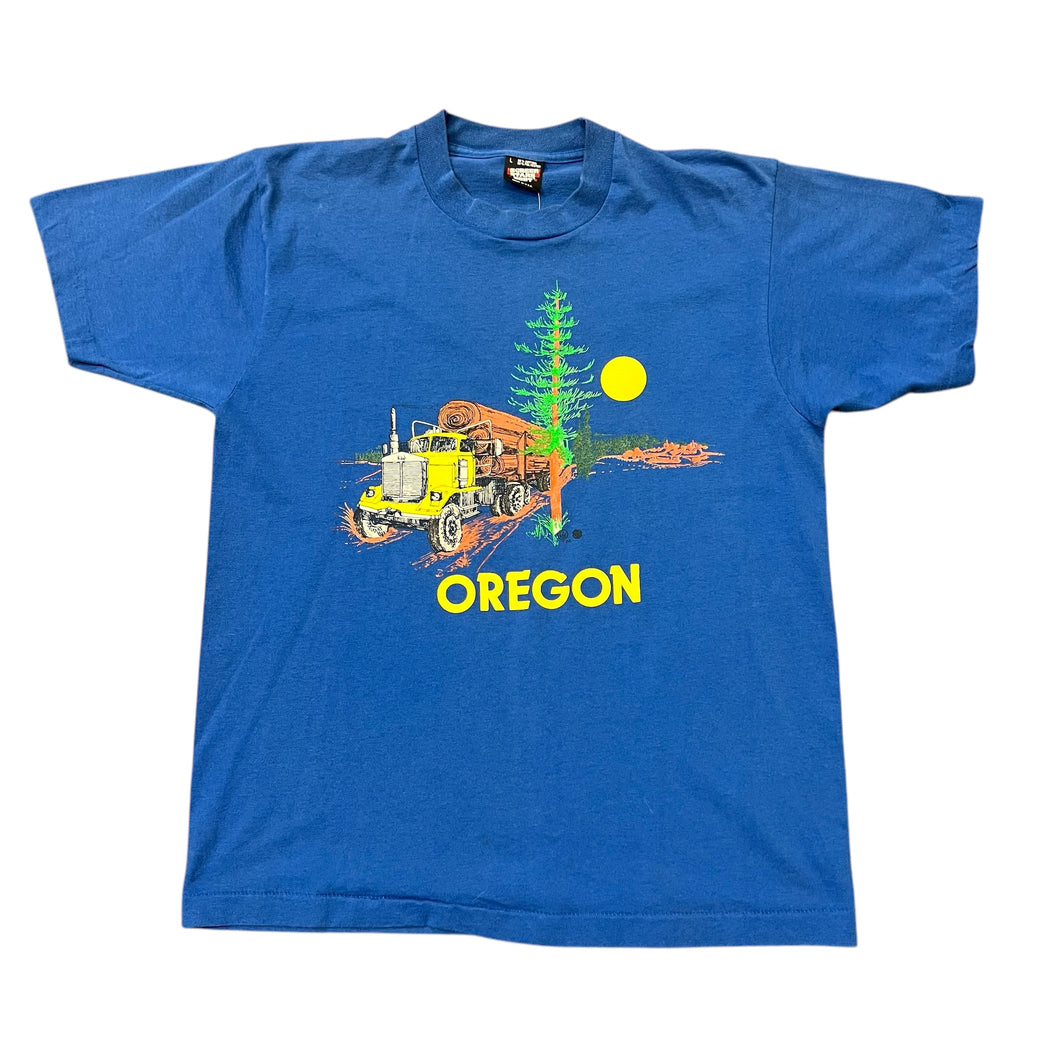 90's Oregon Logger Truck T-shirt