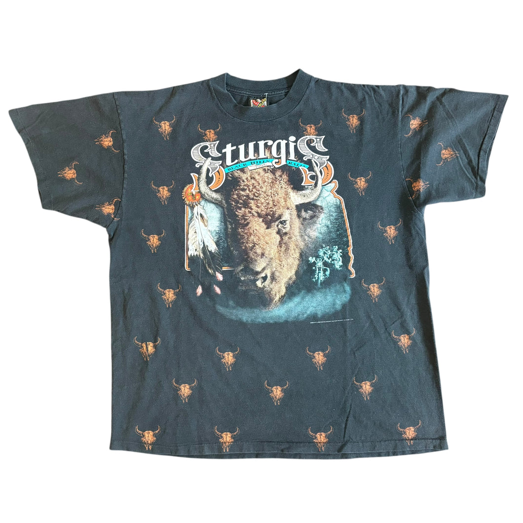 1994 Sturgis AOP 3D Emblem T-Shirt