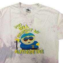 Load image into Gallery viewer, 2005 &quot; Respect my authority &quot; Cartman Southpark T-shirt
