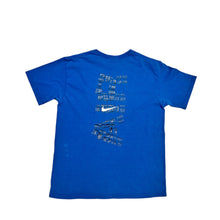Load image into Gallery viewer, 90’s Nike Spell Out Blue T-shirt
