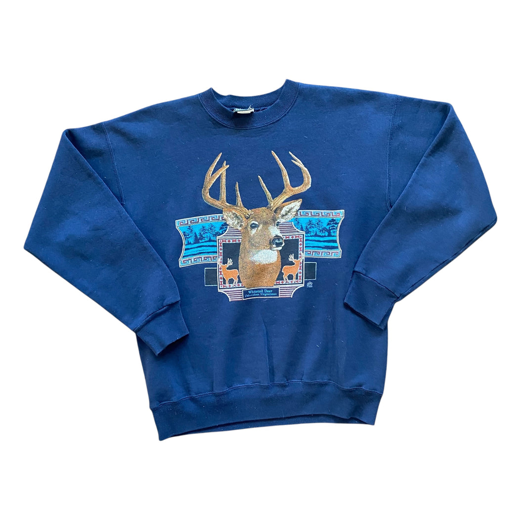 90’s Deer Nature Crewneck