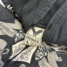 Load image into Gallery viewer, Vintage AVIREX Cross Zip Up Hoodie
