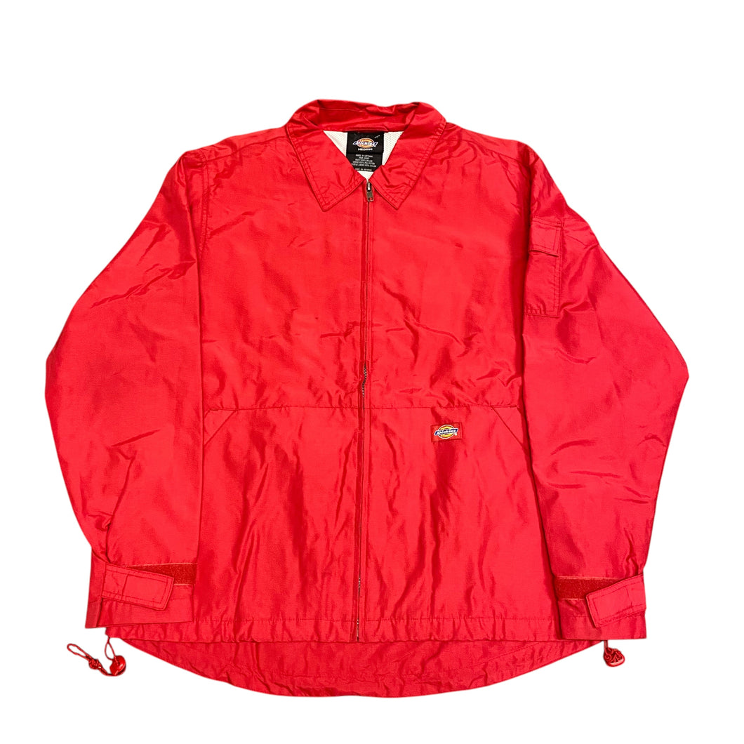 Y2K Dickies Red Windbreak