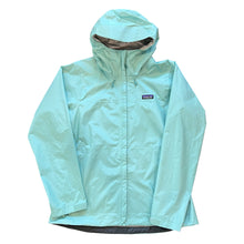 Load image into Gallery viewer, Patagonia Teal Light Rain Jacket
