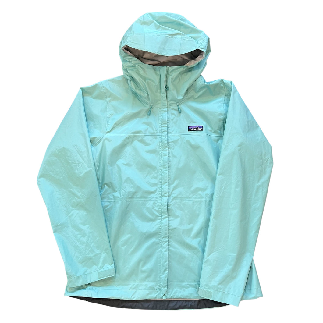 Patagonia Teal Light Rain Jacket