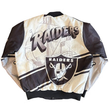 Load image into Gallery viewer, 90’s Oakland Raiders Chalkline Jacket

