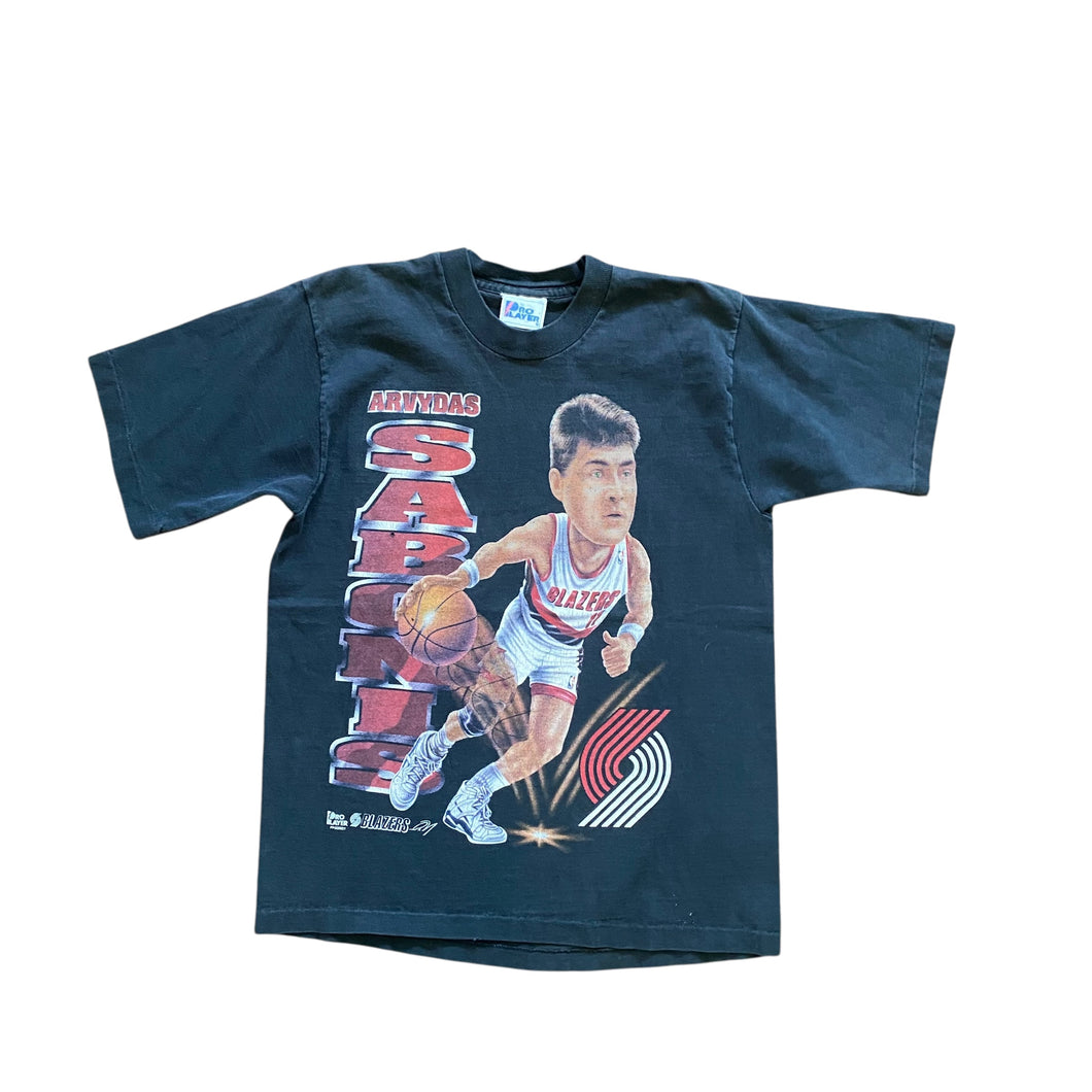 90’s Arvydas Sabonis Blazers T-Shirt