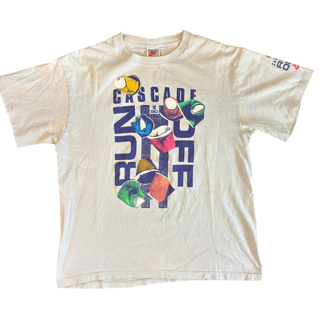 1990 Nike Cascade Run Off Cup Pong T-Shirt