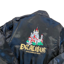 Load image into Gallery viewer, 90’s NWT Excalibur Casino Satin Jacket
