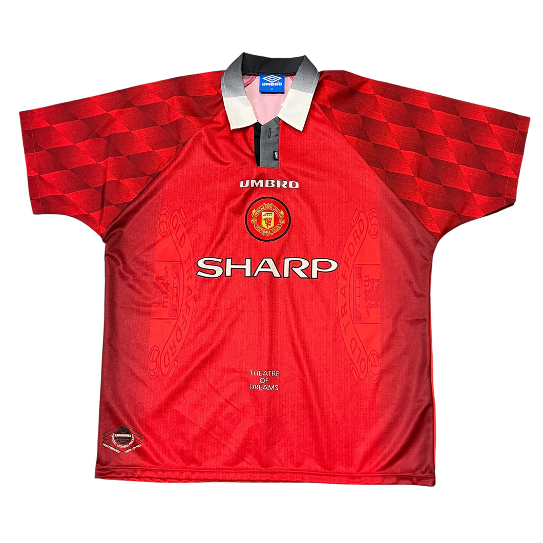 1996-98 Manchester United Cantona Home Umbro Jersey