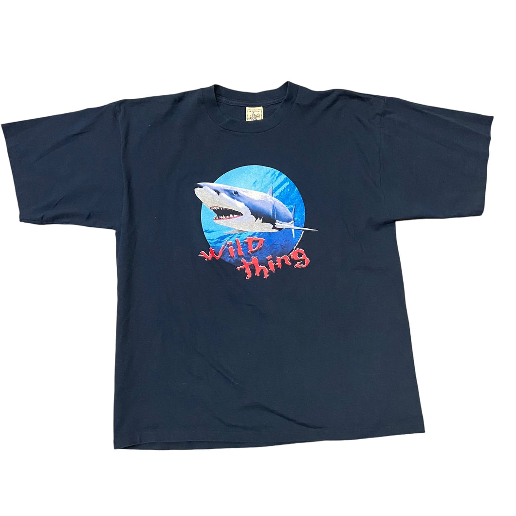 Y2K Wild Thing Shark T-shirt