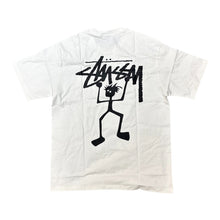 Load image into Gallery viewer, NEW Stussy Warrior Man White T-shirt
