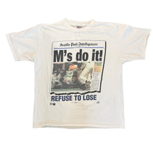 Load image into Gallery viewer, 1995 Mariners Newspaper T-Shirt
