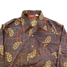 Load image into Gallery viewer, 80's Satin Button Up Shirt
