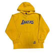 Load image into Gallery viewer, 2000s Nike LA Lakers Center Swoosh Hoodie
