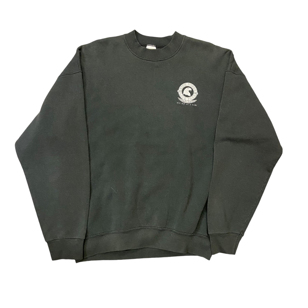 1993 Ride Sober Live Free Motorcycle Crewneck