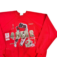 Load image into Gallery viewer, 1990 SF 49ers Red Crewneck
