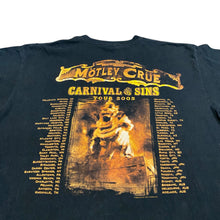 Load image into Gallery viewer, 2005 Motley Crue Carnival Of Sins Tour T-shirt
