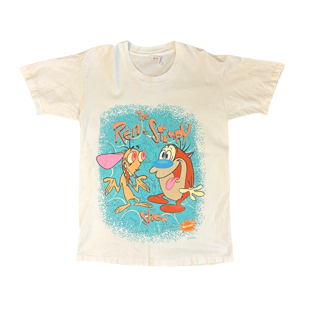 1991 Ren & Stimpy Show Nicktoons T-shirt