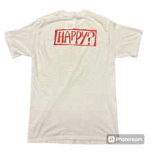 Load image into Gallery viewer, 80-90&#39;s Johnny Lydon Happy? T-shirt
