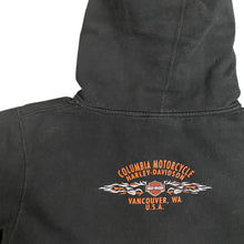 Load image into Gallery viewer, 2006 Harley Davidson Zip Up Cropped Hoodie
