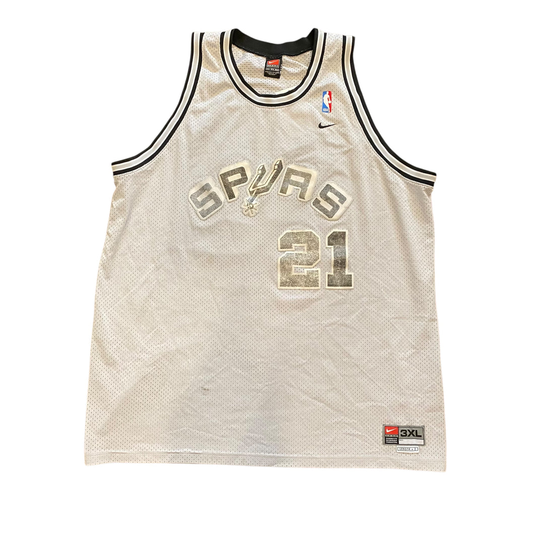 Y2k Nike Tim Duncan Spurs Jersey