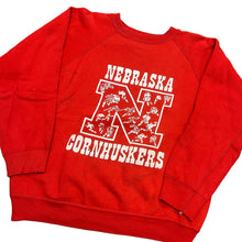 Load image into Gallery viewer, 80’s Nebraska Cornhuskers Crewneck
