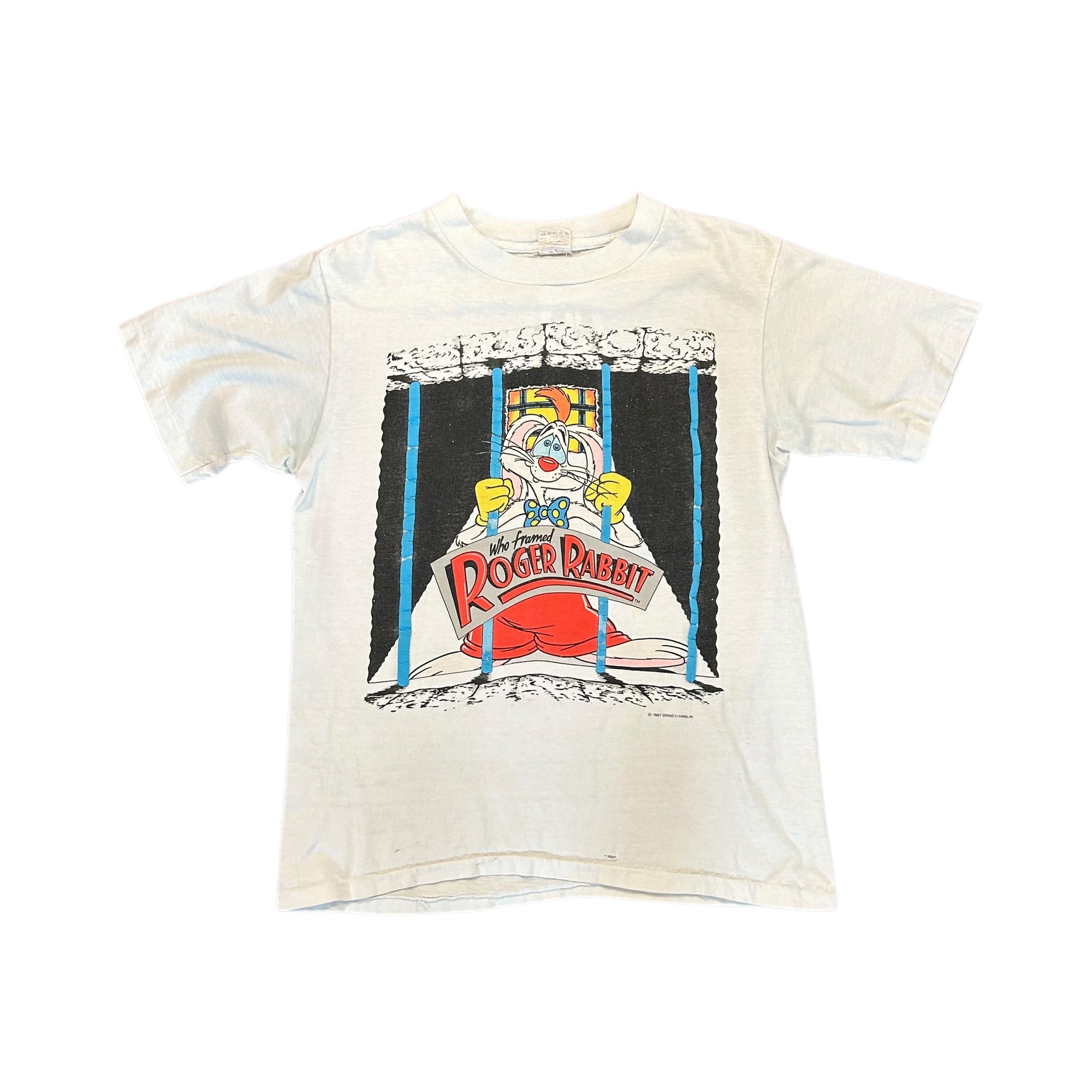 1987 Who Framed Roger Rabbit Movie Promo T-Shirt – Cool Loots