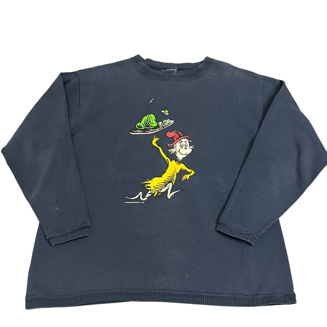 1994 Dr. Seuss Green Eggs & Ham Crewneck