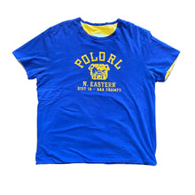 Load image into Gallery viewer, Y2K Polo RL Reversible Bull Dog Champs T-shirt
