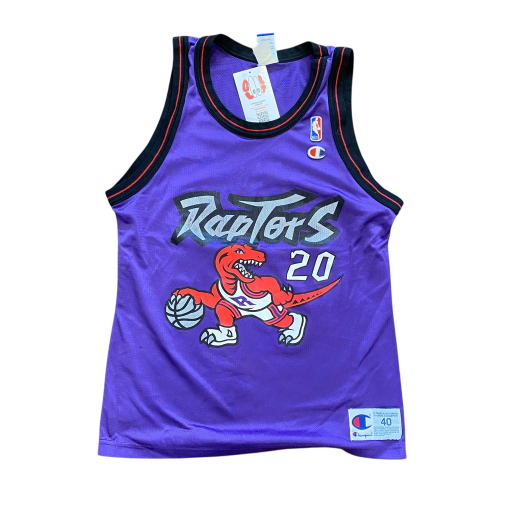 90’s Champion Damon Stoudamire Raptors Jersey