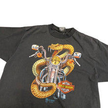 Load image into Gallery viewer, 1989 Harley Davidson 3D Emblem Snake T-shirt
