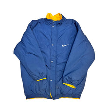 Load image into Gallery viewer, 90’s Nike Navy &amp; Yellow Layered Jacket
