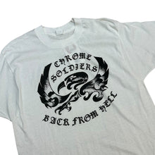 Load image into Gallery viewer, 1980’s ‘Chrome Soldiers Back From Hell’ T-Shirt
