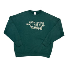 Load image into Gallery viewer, 90’s Wake Up Smell The Fish Crewneck
