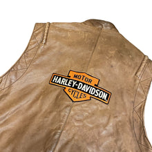 Load image into Gallery viewer, Vintage Harley Davidson Leather Vest
