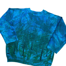 Load image into Gallery viewer, 90’s Nature Lightning AOP Crewneck
