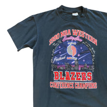 Load image into Gallery viewer, 1990 Blazers Shooting Stars T-Shirt
