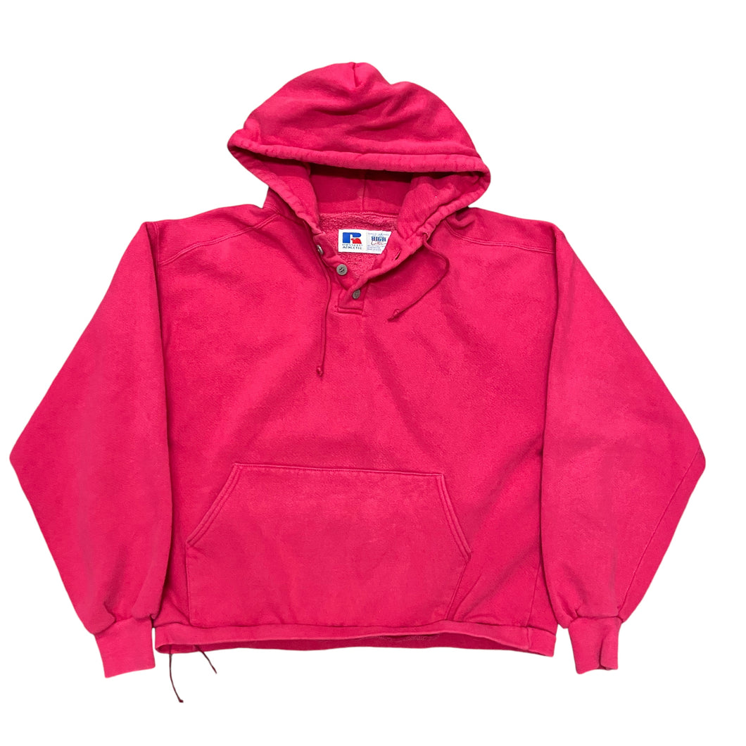 90’s Russell Athletic Pink Pullover Hoodie