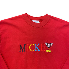 Load image into Gallery viewer, 90’s Mickey Red Crewneck
