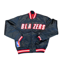 Load image into Gallery viewer, 90’s Blazers Starter Satin Jacket
