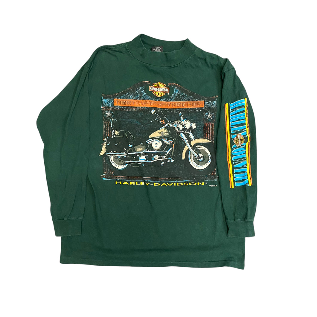90's Harley Davidson Heritage Softail Longs leeve shirt