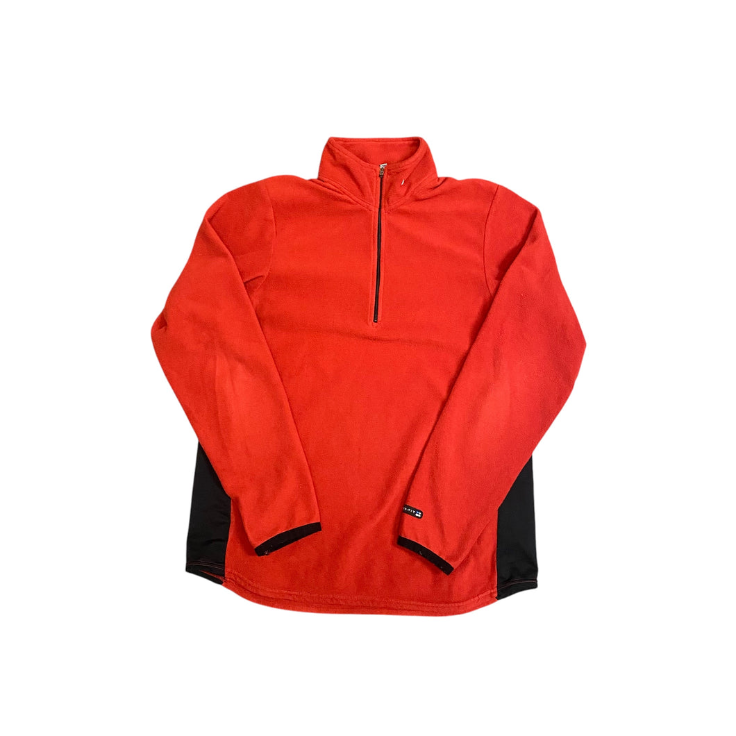 90’s Nike Red Quarter Zip Fleece