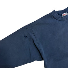 Load image into Gallery viewer, 90’s Nike Navy Swoosh Crewneck
