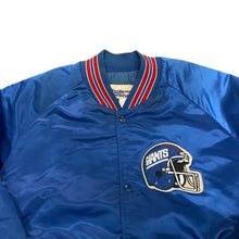 Load image into Gallery viewer, 90’s NY Giants Chalk Line Satin Jacket
