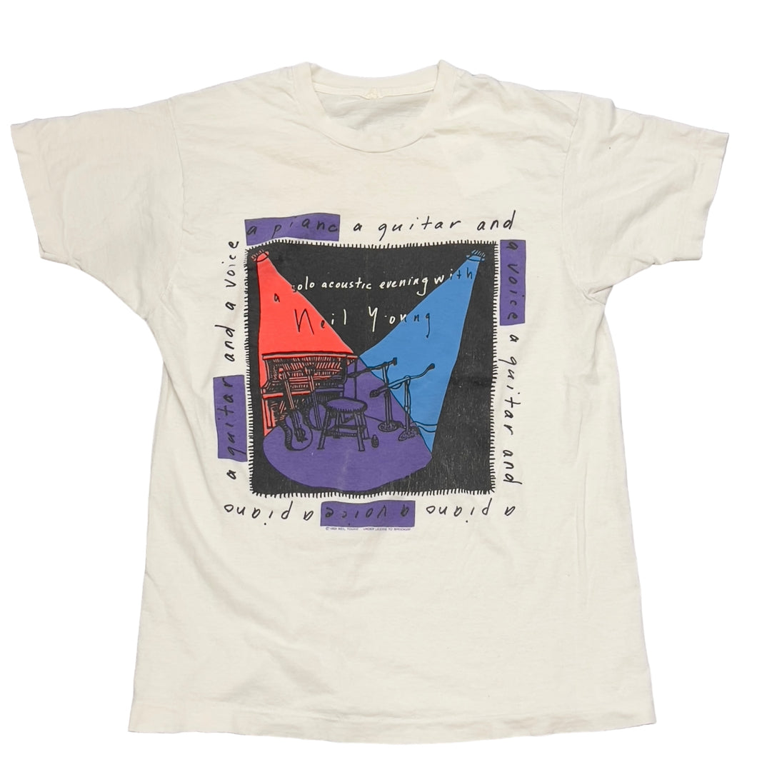 1989 Neil Young Solo Tour T-shirt