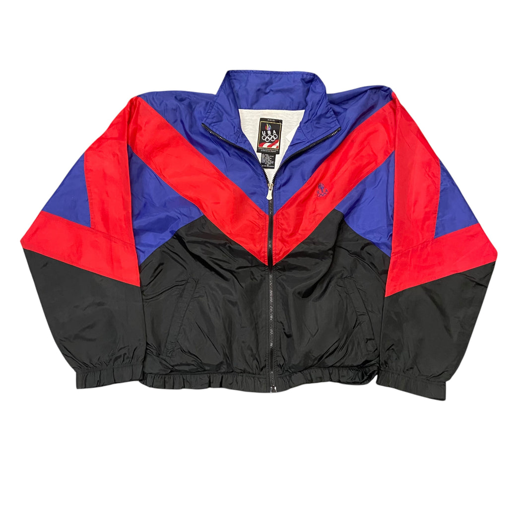 1996 USA Olympics Color Block Windbreaker