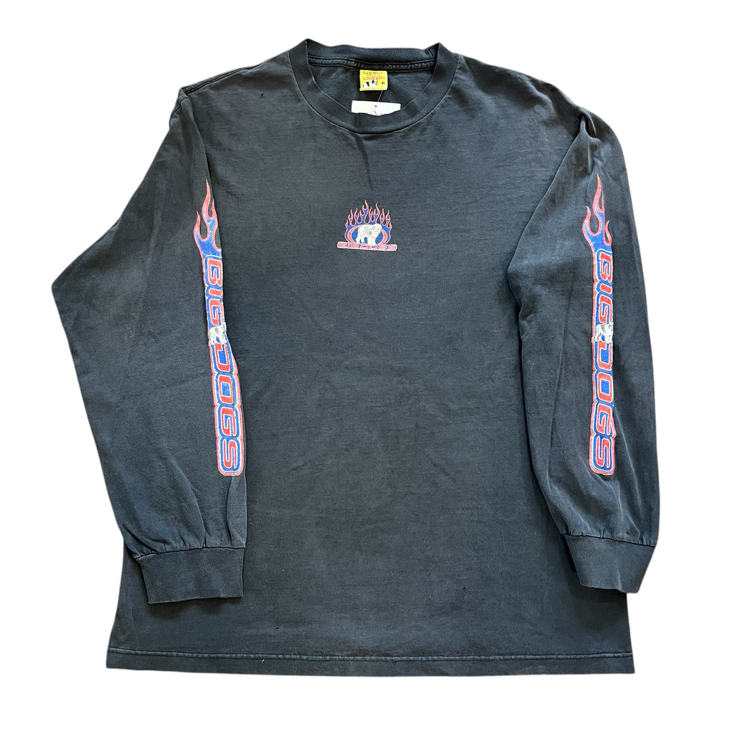 Y2K Big Dogs Flame Long Sleeve